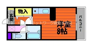 ウイーズビル【303号室】の間取り