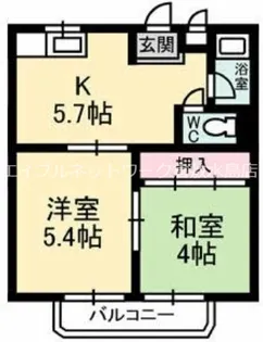 マンションフクミ【1階】の間取り