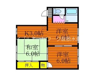 コーポT&S【1階】の間取り