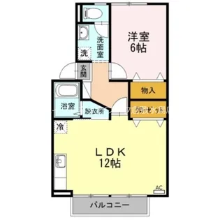 ファミール長尾【2階】の間取り