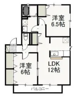 グリフィンドール B棟【1階】の間取り