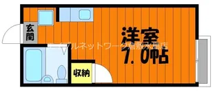 サザリィ川崎【103号室】の間取り