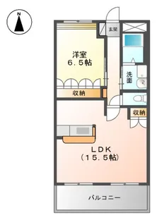 クオリティーハイム【2階】の間取り