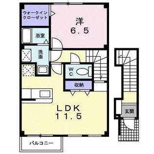 サンセレノ【2階】の間取り