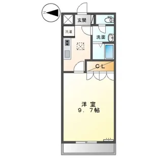 ヴィア イン シンタク【1階】の間取り