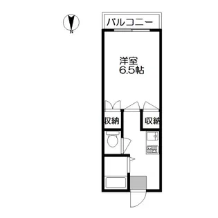 コーポアンシャンテⅠ【1階】の間取り