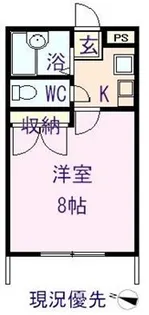 ラ・フローラ【1階】の間取り