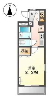 イブ・マキ【2階】の間取り