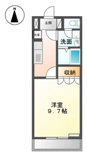 マナ・ハウス【2階】の間取り