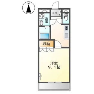 エスポアール高松【1階】の間取り