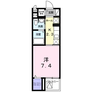アルドール【3階】の間取り