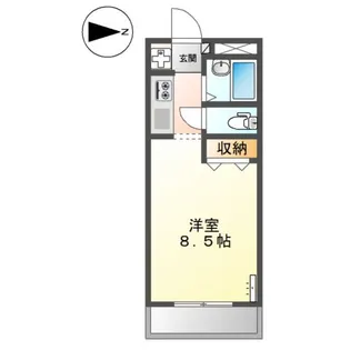 グランチェスタⅢ【1階】の間取り