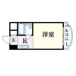 プレアール岡山駅前【207号室】の間取り
