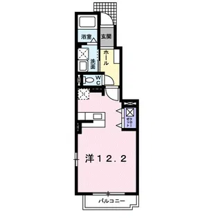 メゾンド・ラフレシール【1階】の間取り