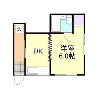 藤原マンション【3階】の間取り