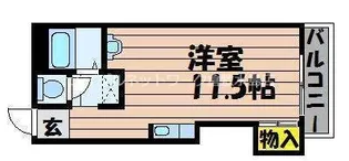 美和ハイツ【3階】の間取り