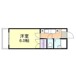 エトワール21船穂 B棟【203号室】の間取り