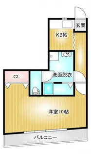 エンゼル33【301号室】の間取り