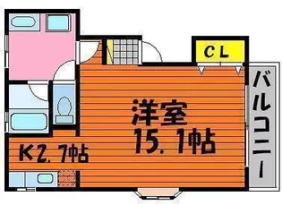 コートダジュール A棟【2階】の間取り