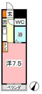 フォーバス I【2階】の間取り