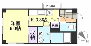 K3ビル【4階】の間取り