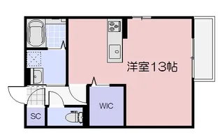 シトロン ミエル【201号室】の間取り