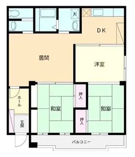 メゾン青山【102(※)号室】の間取り