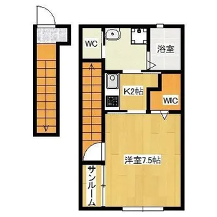 Cashurry CoCo 【2階】の間取り