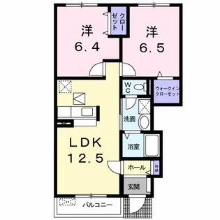 レクサスB【1階】の間取り
