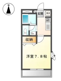 アトランティス【1階】の間取り