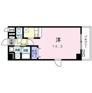リョーアイ【2階】の間取り