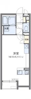 レオネクストミルアージュ【1階】の間取り