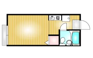 メゾンアルスC【1階】の間取り