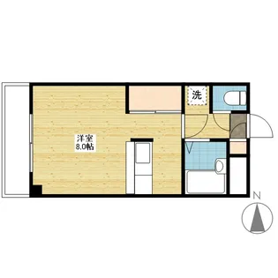 プレアール笹沖【2階】の間取り