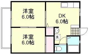 マミーコーポ【2階】の間取り
