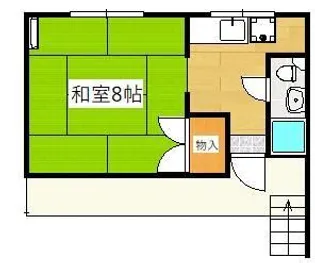 平松ビル【2階】の間取り