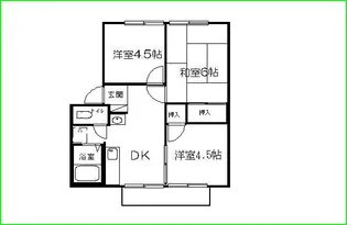 永瀬AP【2階】の間取り