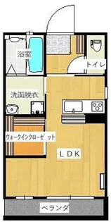 エスペランサA【1階】の間取り