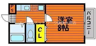 ハイツマスカットⅠ【107号室】の間取り