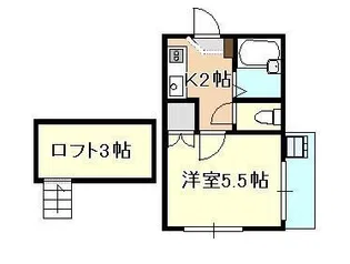 ビエラ庭瀬【1階】の間取り