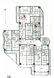 グランディ・マン【2階】の間取り