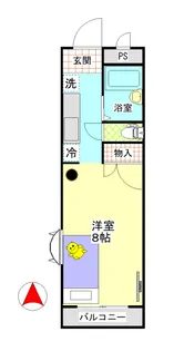 SKマンション【201号室】の間取り
