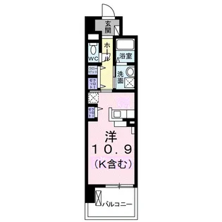 ケイマイティ【3階】の間取り