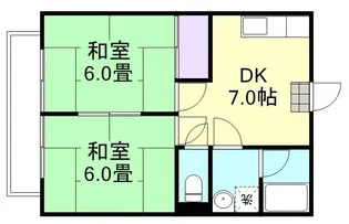 Beau Fraise【2階】の間取り