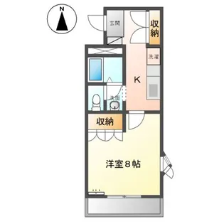 パッシオ デウス【2階】の間取り
