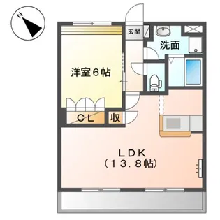 ルミナスガーデン【2階】の間取り