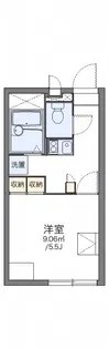 レオパレスR&J【2階】の間取り
