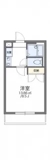 レオパレスオチュール【1階】の間取り
