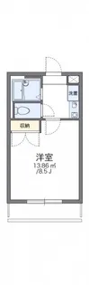 レオパレスオチュール【1階】の間取り