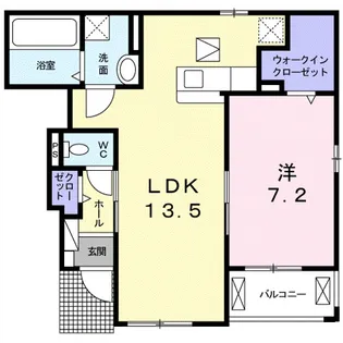 パンプA【1階】の間取り